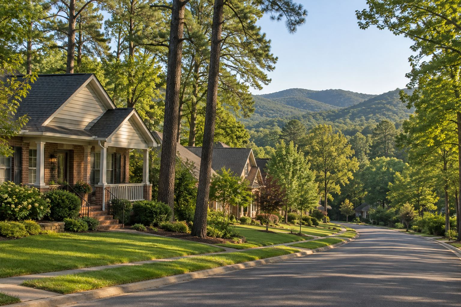 A Garland County home, illustrative